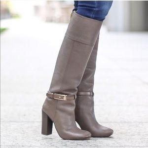 Tory Burch taupe boots